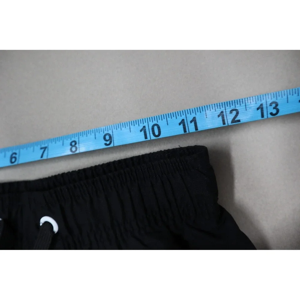 Calvin Klein Big‎ Boys Ombre Logo Swim Trunks - Black - Size Small